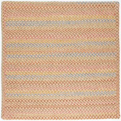 Tapis intérieur / extérieur kaki tressé à la main Angelinea