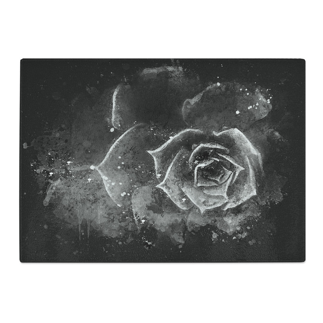 Tempered Glass Succulent Plant Chopping Board