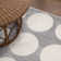 Tapis gris clair / crème Edden