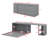 Queen Murphy Bed With  Desk-763089327