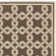 Tapis d'intérieur / extérieur à motif géométrique Joliet Performance