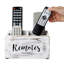 White/Black Remote Control Holder