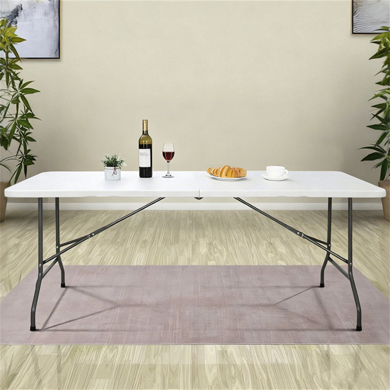 Table pliante 6 pi pour l'intérieur et l'extérieur