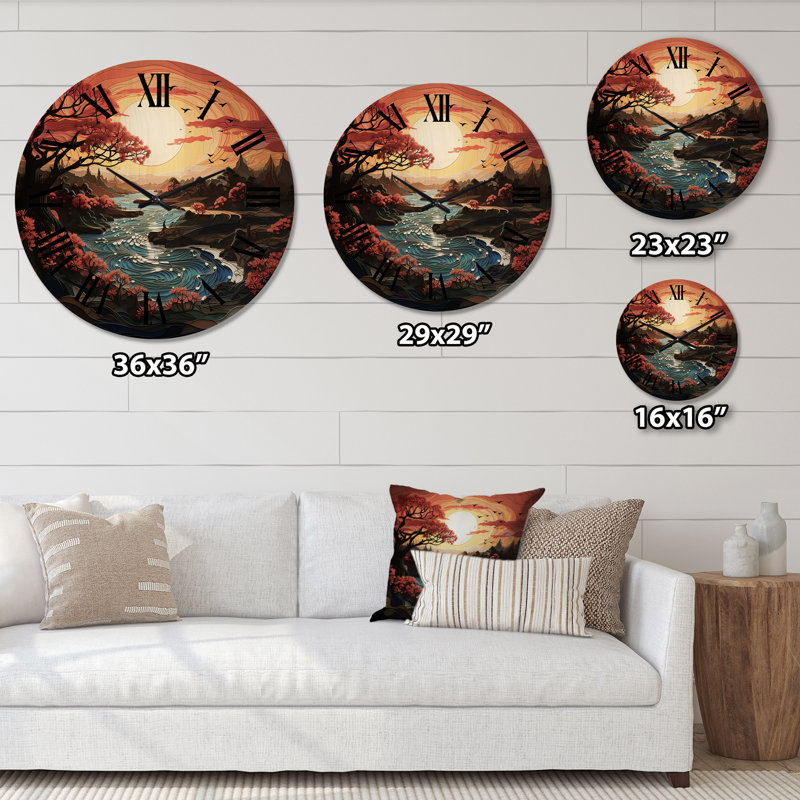 Horloge murale Odhran, Grand