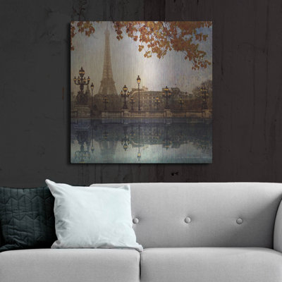 Luxe Metal Art 'Eiffel Tower' By Chris Vest, Metal " Eiffel Tower " by Chris Vest