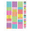 Planificateur de cours de confettis