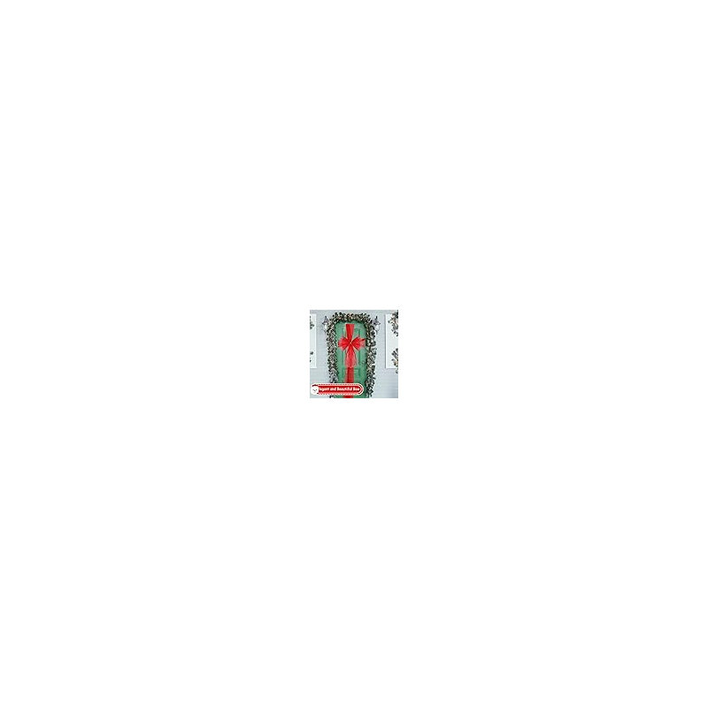 No Holiday Shaped Ornament, Red, 35 cm x 22cm x 2.5cm