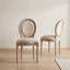 Ensemble de 2 chaises de salle à manger de style français