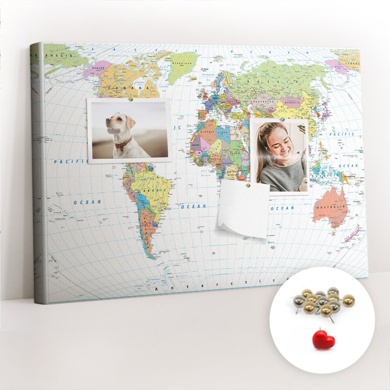 Makelle Cork Corkboard / Bulletin Board