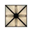 Prairie 4 - Light Semi Flush Mount