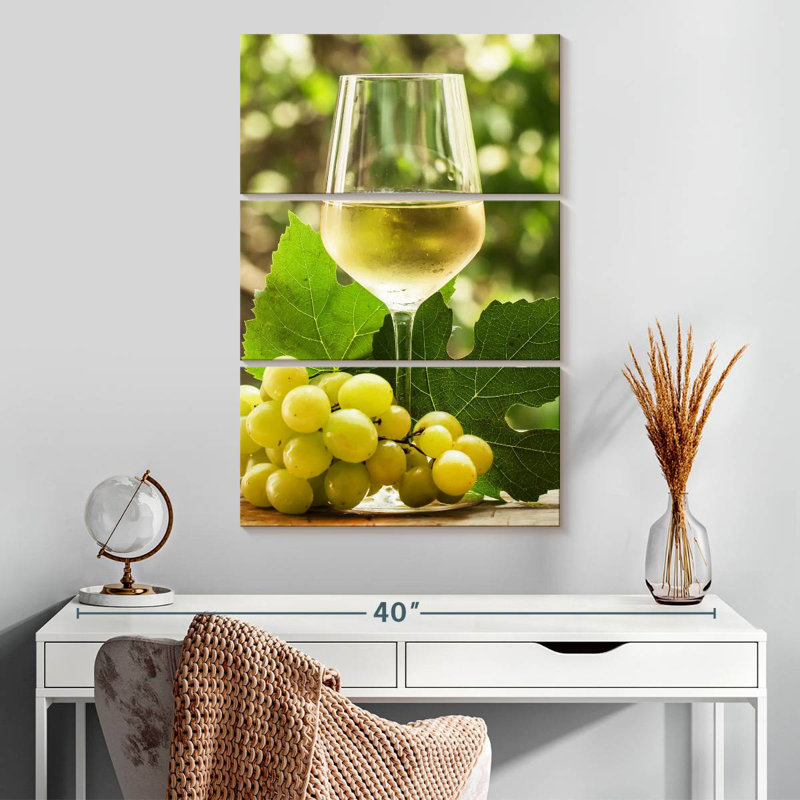 Vin blanc frais, H 32 po x l 20 po