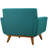 Carson Carrington Sigtuna Wooden Leg Mid-century Armchair-828772555