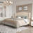 Upholstered Tufted Headboard Bed Wingback Bed-2044547580-2040993100