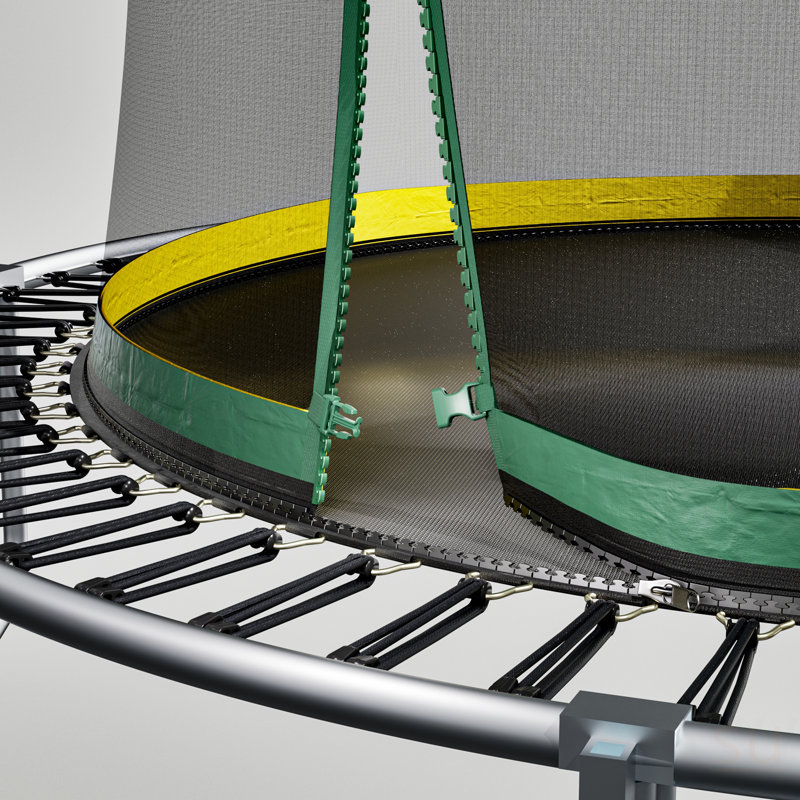 10FT Springfree No Gap Trampoline- Green