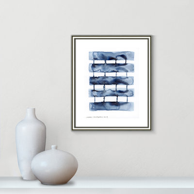 «Gareth Stitched Together I» par Nikki Galapon - Reproduction d'art en bois massif sur bois