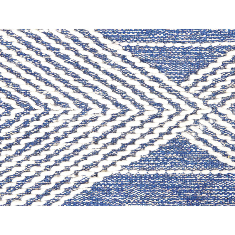 Jayceson Geometric Wool Hand Woven Area Rug, Square 200cm