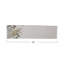 Cotton And Linen Printed Table Runner With Flora/Fauna Pattern And Metallic Thread Embroidery