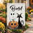 Black orange boo ghost