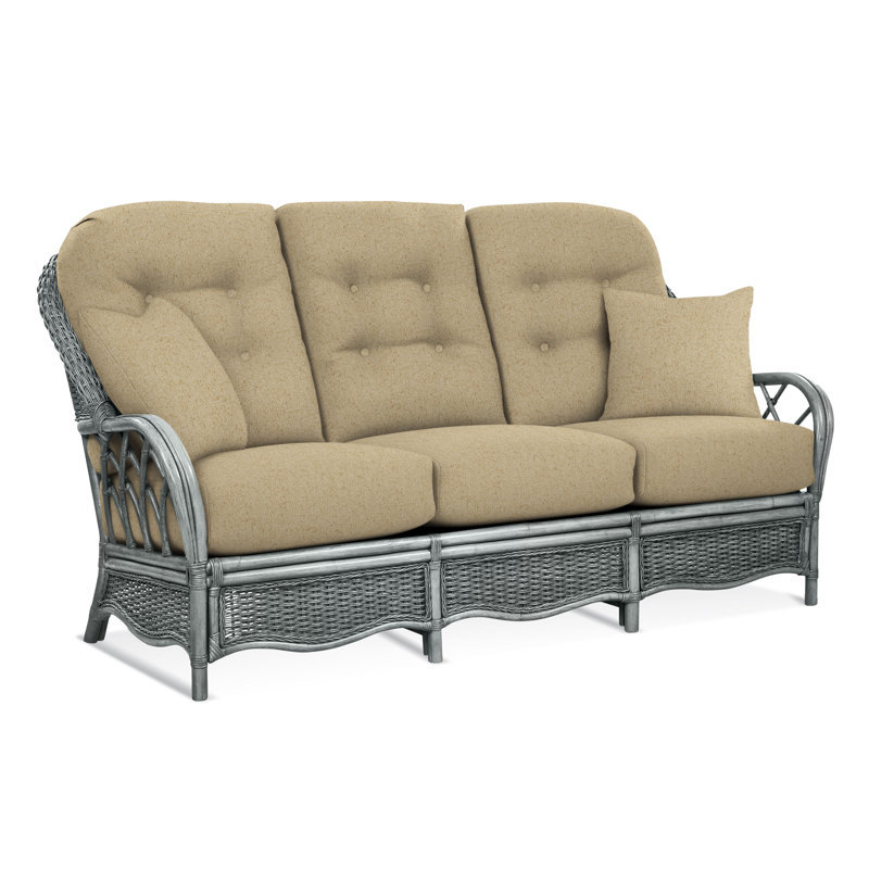 Everglade Upholstered 76'' Sofa, Elite Sand; 0321-74, Mushroom
