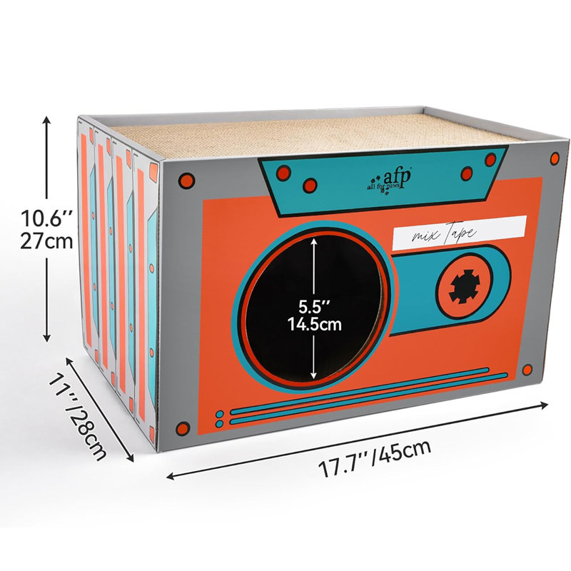 Grattoir pour chat rétro Oldtime