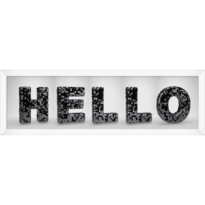 Hello Disco Print by Mat Sanders