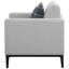 Siège transitionnel gris - Combine confort et esthétique moderne pour une chaise confortable