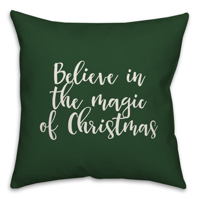 Solid Colour Reversible Throw Pillow