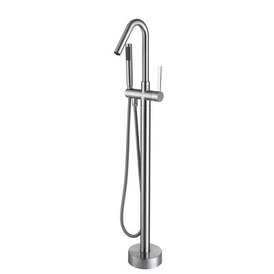 Robinet de baignoire autoportant avec douche à main et fabrication d'excellente performance