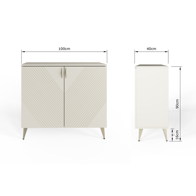 AVA SMALL SIDE , White