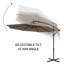 Parasol en porte-à-faux 10 pi Badillo-1441080041