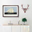 Yacht Sappho of New York - Picture Frame Painting Print-55613780-55613784