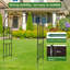 40cm D Steel Arbour in Black-124678698