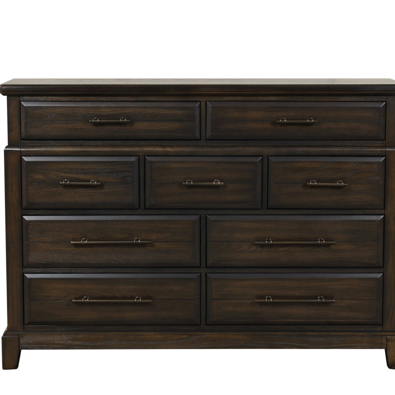 Commode 9 tiroirs, commode à tiroirs pour placard, salon, couloir (commode)