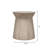 Porcini Side Table