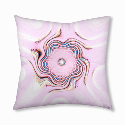 Abstract Reversible Throw Pillow