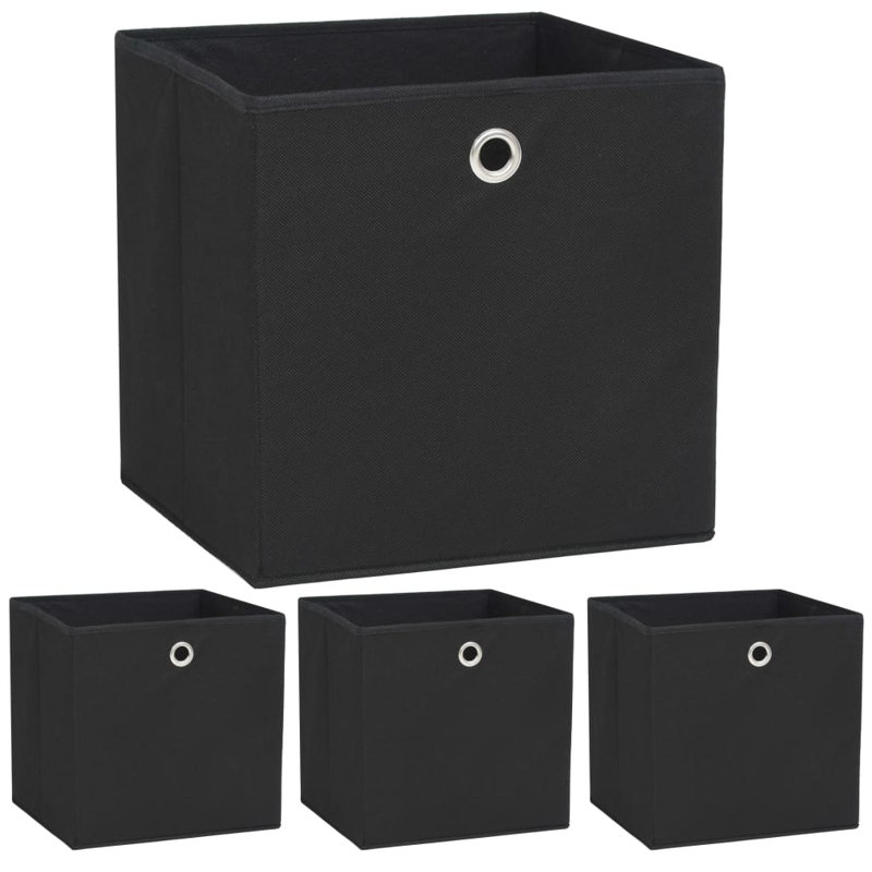 Latitude Run® Fabric Bin, Black