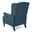 Fauteuil inclinable capitonné en tissu-1736306028