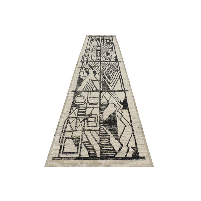 One-of-a-Kind Runner Wool Area Rug
