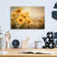 «Fall Sunflowers» par Ashley Bradley, art mural en verre acrylique-969448760