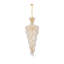 Lustre unique à 22 niveaux avec accents de cristal Sterns-23083910-23083915