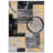 Bionda Geometric Yellow/Black/Gray Area Rug-367428495