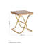 Clegg Glass Top End Table