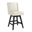 Tabouret de comptoir pivotant rembourré Kamiyla-1711578615