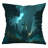Wizard Fantasy Microsuede Reversible Throw Pillow-99868447