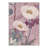 Asteria Boho Machine Washable White / Purple Indoor Area Rug with Non-Slip Backing-128992133