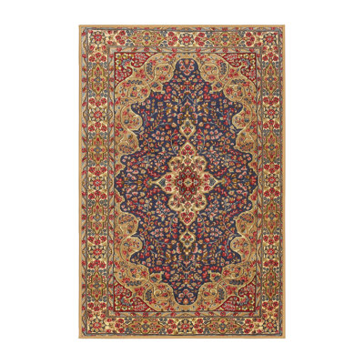 Tapis vert de style oriental