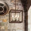 Rhodes Warm bronze 4 -Bulb 28.3" H Outdoor Hanging Lantern
