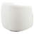 Eadey Faux Sheepskin Upholstered Swivel Chair Natural