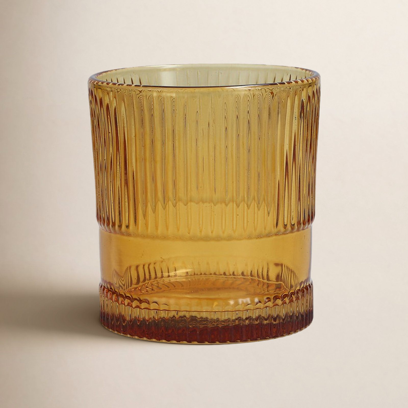 Noho Ribbed Drinking Glass, 9.85
