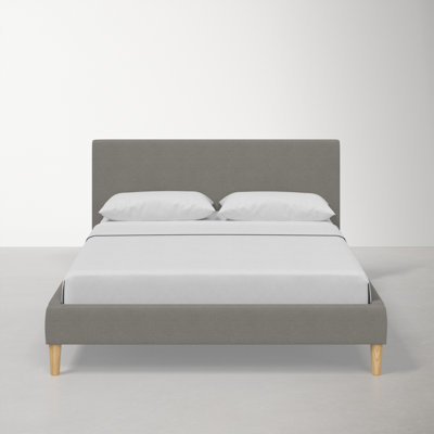 Mirabella Upholstered Platform Bed -  Joss & Main, 2F951FE26FC64FDE973B92570A7D8AF5